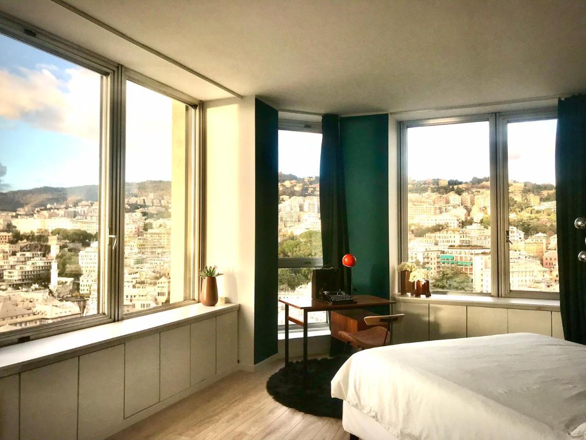 Central Penthouse With Spectacular Sea And City Views Genua Exterior foto